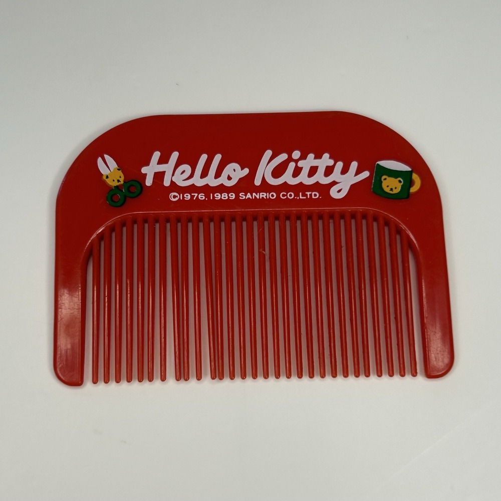 Sanrio Vintage 1989 Hello Kitty Compact Mirror‎ Comb Replacement Only